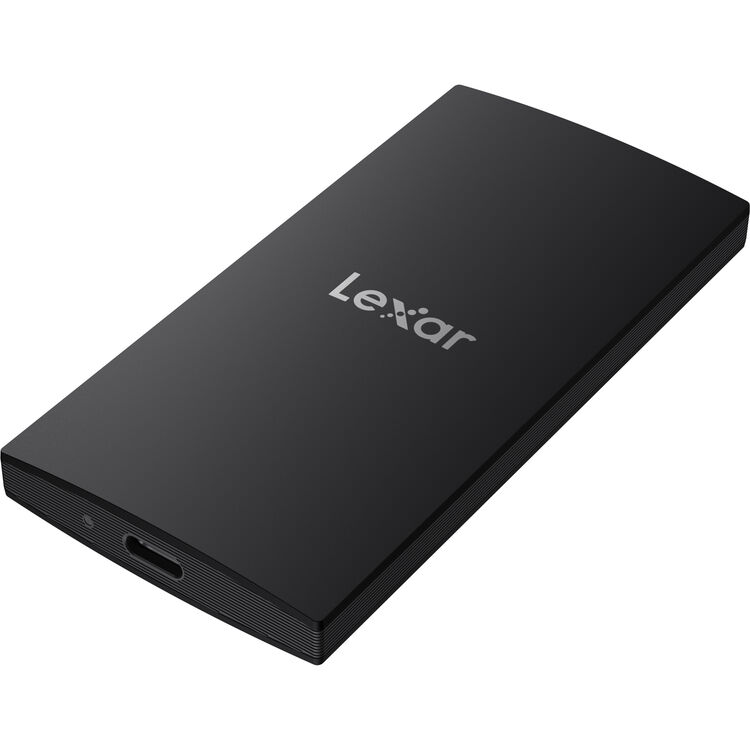 Lexar SL300 Portable SSD 2TB USB 3.2 Gen 2 1050MB/s Read 1000MB/s Write Black – LSL300002T-RNB...