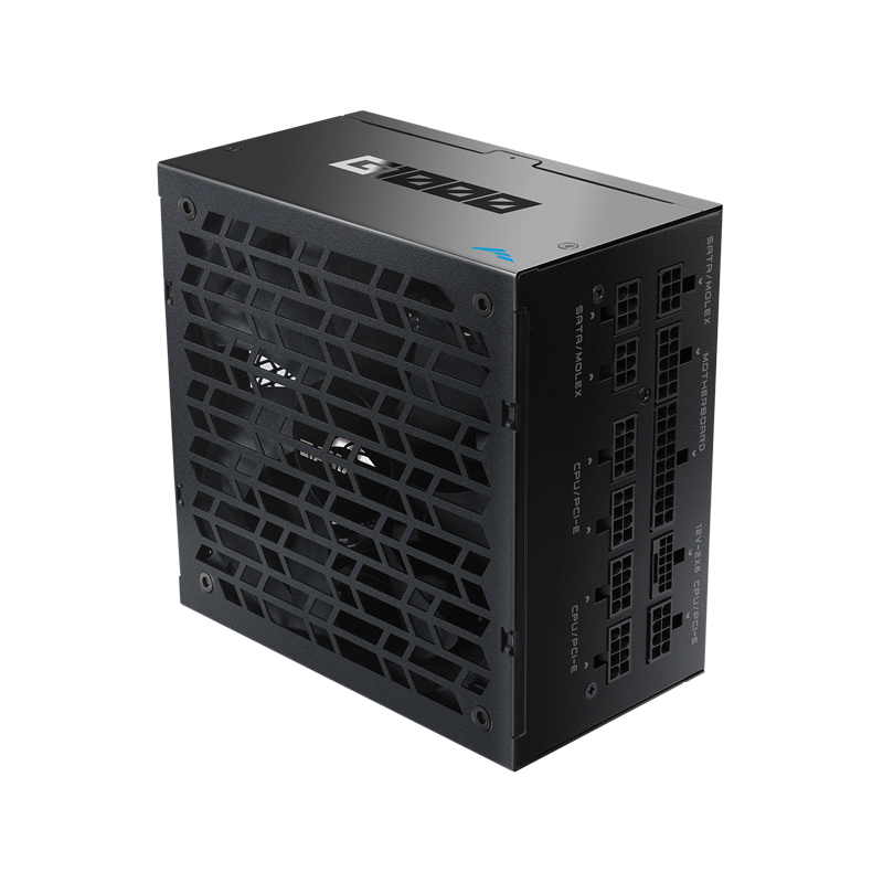 SAMA G1000 1000W Fully Modular 80 PLUS Gold ATX 3.1 PSU Native 12V-2×6 PCIe 5.1 Japanese Capacitor – G1000-BKGFF001-USG