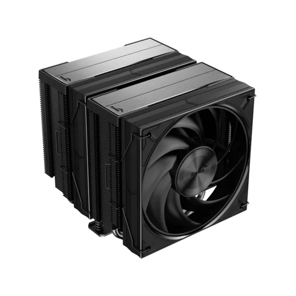 SAMA A60 Black Dual-Tower 265W CPU Air Cooler with 2 ARGB PWM Fans - A60-BKWNNXOX-G