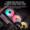 CORSAIR 3500X RS-R ARGB Wrap-Around Tempered Glass Mid-Tower Black - CS-CC-9011322-WW