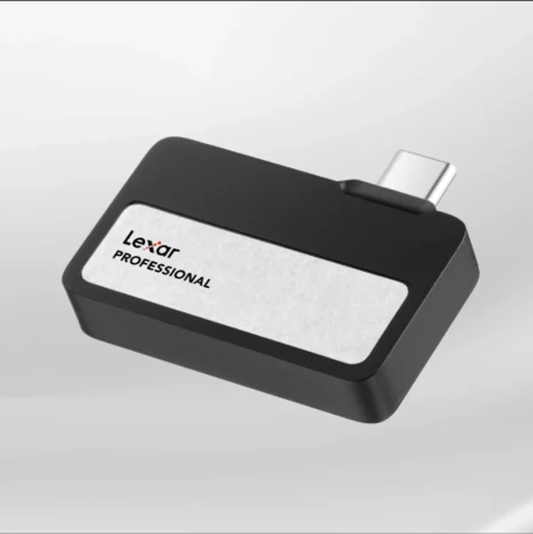 Lexar Professional Go Portable SSD with Hub USB 3.2 Gen 2 1050MB/s Read 1000MB/s Write 4-Port 10Gbps IP65 Black - LPASL400-RNBNG