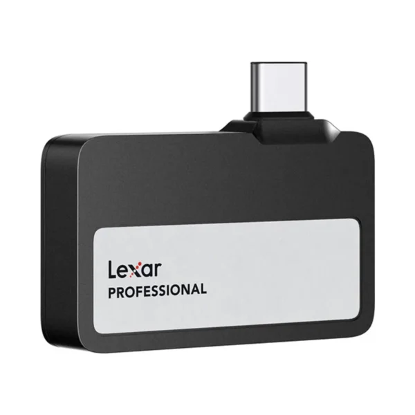 Lexar Professional Go Portable SSD 1TB USB 3.2 Gen 2 1050MB/s Read 1000MB/s Write Black IP65 - LSL400X001T-RNBNG