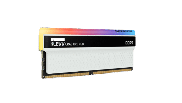 Klevv Cras XR5 RGB DDR5 32GB (16GBx2) 6000MT/s Desktop Memory - KD5AGUA80-60E400S