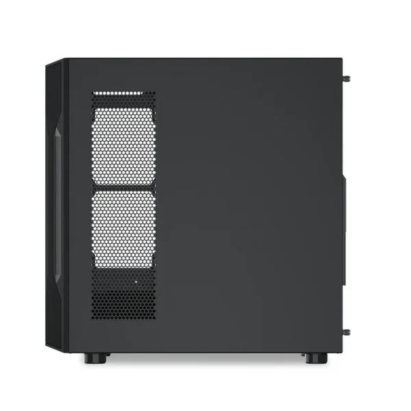 SAMA S40 Mesh Front Mid-Tower with 4 ARGB PWM Fans Black - S40-BKAPA4X1-GL