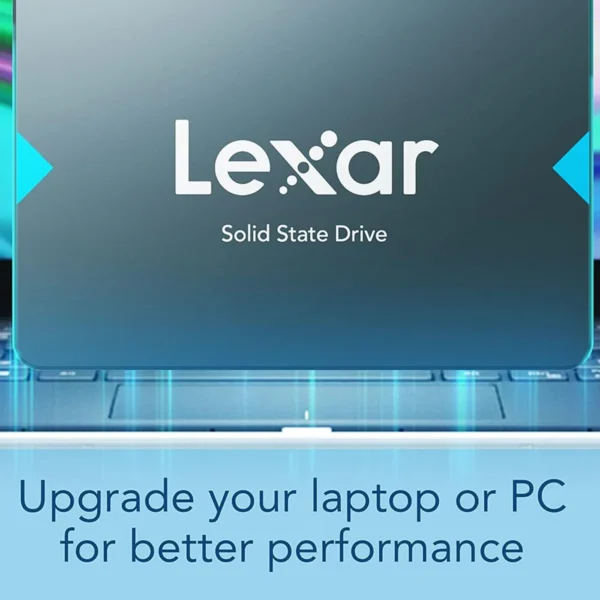 Lexar NQ100 2TB 2.5 Inch SATA III SSD Up to 550MB/s Read Shock Vibration Resistant - LNQ100X002T-RNNNG