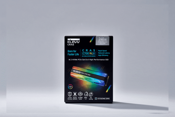 Klevv CRAS C700 RGB M.2 2280 NVMe SSD 240GB/480GB/960GB PCIe Gen3x4 - K960GM2SP0-C7R