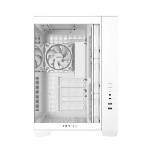 ASUS A32 PLUS 270-Degree Panoramic Glass Mid-Tower White - A32 PLUS TG ARGB WHITE