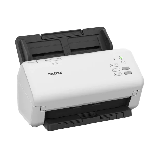 Brother ADS-4300N High-Speed Network Duplex Desktop Scanner with 80-sheet ADF, 40ppm/80ipm, Gigabit LAN, Barcode Routing - ADS-4300N ASA