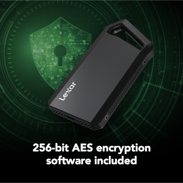 Lexar Professional SL600 Portable SSD 1TB Graphite Grey USB 3.2 Gen 2x2 2000MB/s Aluminum - LSL600X001T-RNBNG