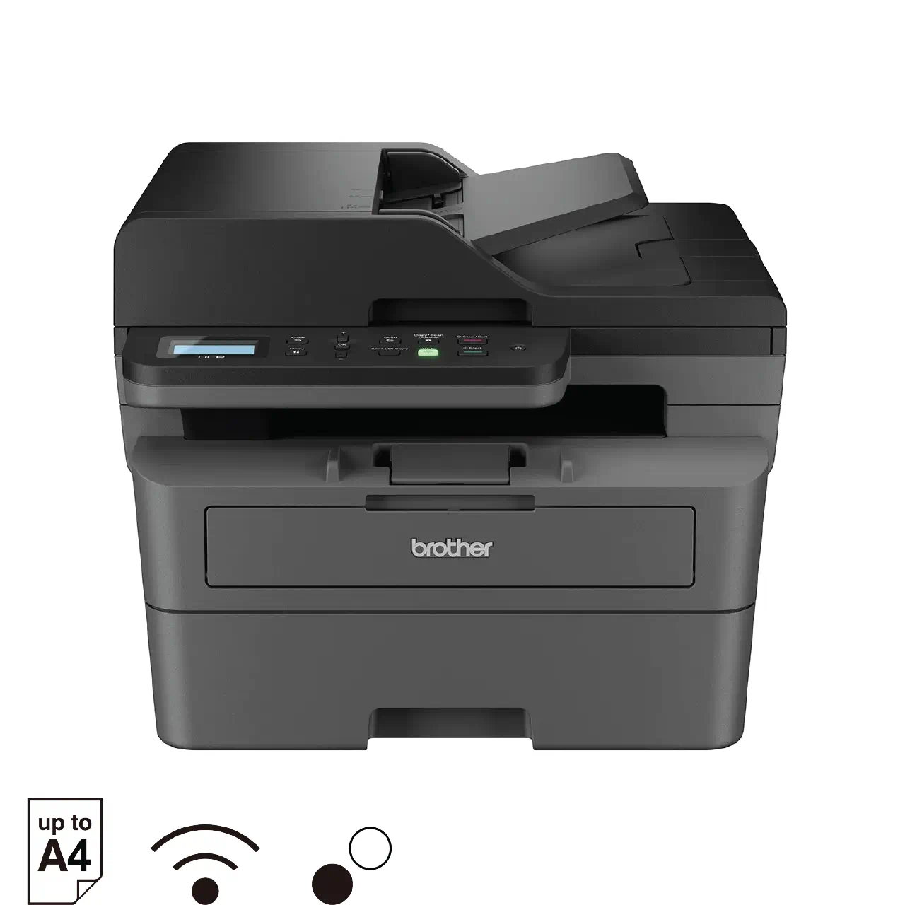 Brother DCP-L2640DW Mono Laser Multi-Function Printer with ADF, Automatic Duplex, 34ppm, Wi-Fi, 1200...