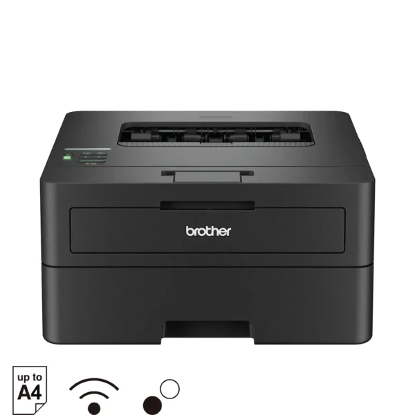 Brother HL-L2460DW Mono Laser Printer with Automatic Duplex, 34ppm, Wi-Fi, 1200x1200 dpi - HL-L2460DW
