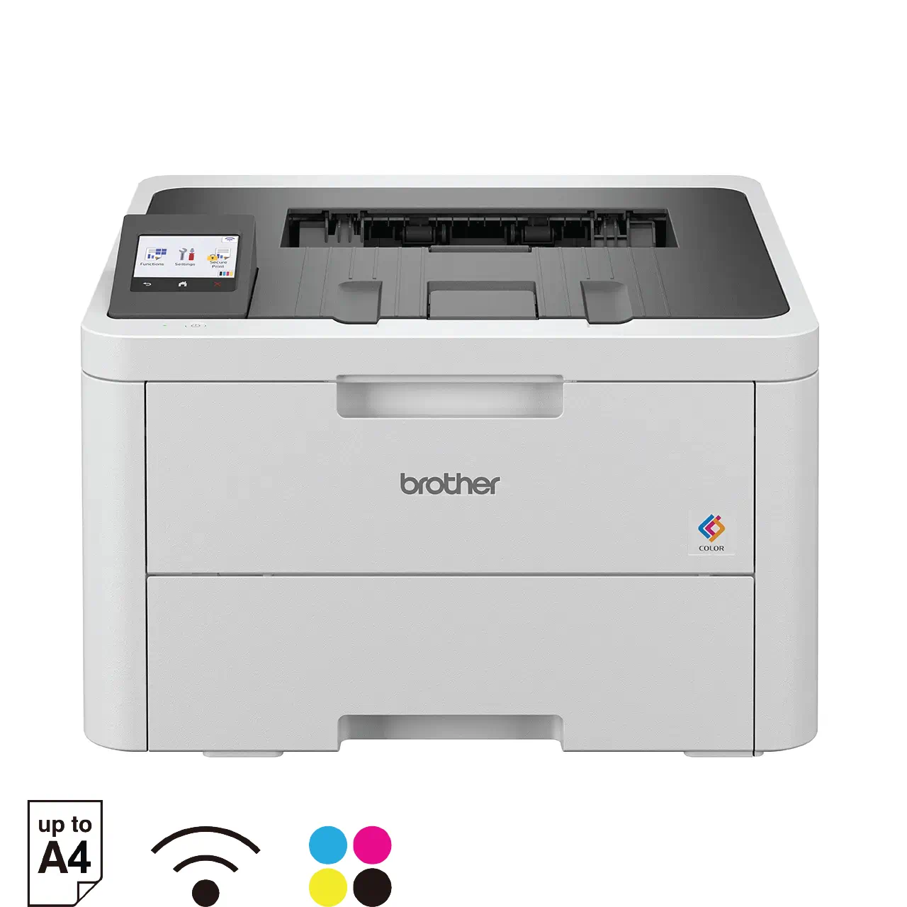 Brother HL-L3280CDW Colour LED Laser Printer with Automatic Duplex, 26ppm, Gigabit Wi-Fi, 2.7 Touchs...