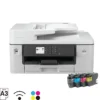 Brother MFC-J3540DW A3 Duplex Inkjet All-in-One MFC - Print/Scan/Copy/Fax, Auto Duplex to A3, 28ipm Mono/Color, 50-Sheet ADF, 250-Sheet Tray, 2.7in LCD, 3000/1500 Page Yield - MFC-J3540DW