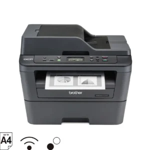 Brother DCP-L2540DW Mono Laser Multi-Function Printer with Automatic Duplex, Wireless, 30ppm, TN-2380 High-Yield Toner - DCP-L2540DW+TN-2380