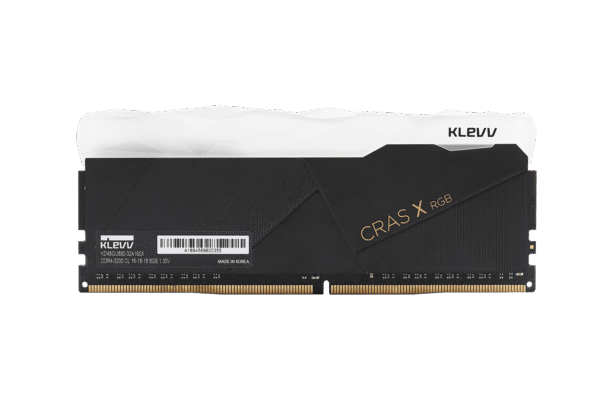 23 Klevv Cras X RGB DDR4 32GB (2x16GB) 3200 MHz Gaming Memory - KD4AGU880-32A160X