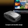 Lexar E6P Portable SSD 2TB USB 3.2 Gen 2 1050MB/s Read 1000MB/s Write - LPAE06N002T-RNBNG