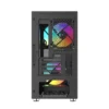 SAMA S30 Mesh Front M-ATX Mini Tower with 3 ARGB PWM Fans Black - S30-BKMP3AX1-GL