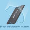 Lexar NQ100 256GB 2.5 Inch SATA III SSD Up to 550MB/s Read Shock Vibration Resistant - LNQ100X256G-RNNNG