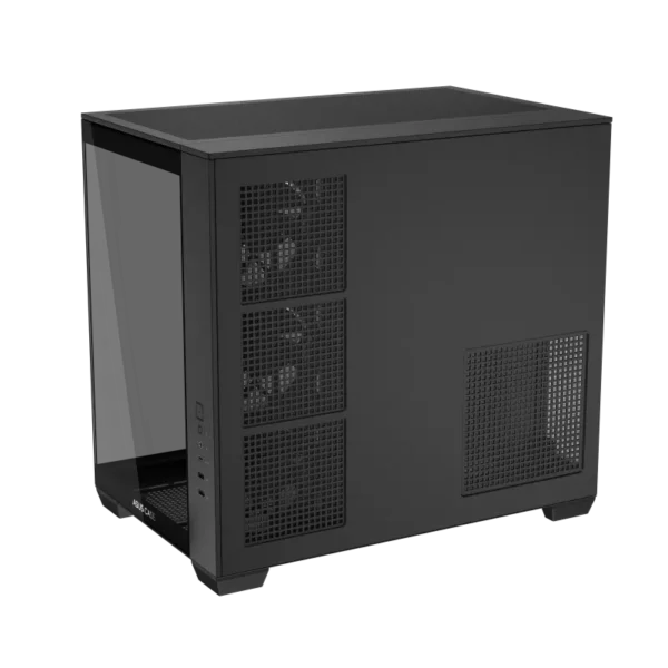 ASUS A32 PLUS 270-Degree Panoramic Glass Mid-Tower Black - A32 PLUS TG ARGB BLACK