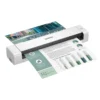 Brother DS-740D Portable USB-Powered Duplex Mobile Scanner, 15ppm/30ipm, 600dpi, 1.8m Long Paper - DS-740D