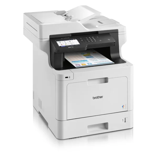 Brother MFC-L8900CDW Colour Laser Multi-Function Printer with Duplex, 70-sheet ADF, 31ppm, Gigabit Wi-Fi, NFC, 5.0 Touchscreen - MFC-L8900CDW