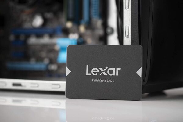Lexar NS100 512GB 2.5 Inch SATA III SSD Up to 550MB/s Read 500MB/s Write Shock Vibration Resistant - LNS100-512RB