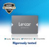 Lexar NS100 2TB 2.5 Inch SATA III SSD Up to 550MB/s Read 500MB/s Write Shock Vibration Resistant - LNS100-2TRB