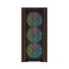 SAMA Z60 Walnut Wood Wide-Body Mid-Tower with 4 ARGB 140 mm Fans Black - Z60-BKAWA4X1-GL