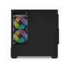 4 SAMA V40 270-Degree Dual Glass Mid-Tower with 6 ARGB Fans Black - V40-BKADA6X1-GL