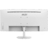 MSI PRO MP341CQ/W 34 Inch 1500R Curved VA Monitor UWQHD 3440x1440 100Hz 1ms HDR Ready Anti-Flicker - PRO MP341CQ/W