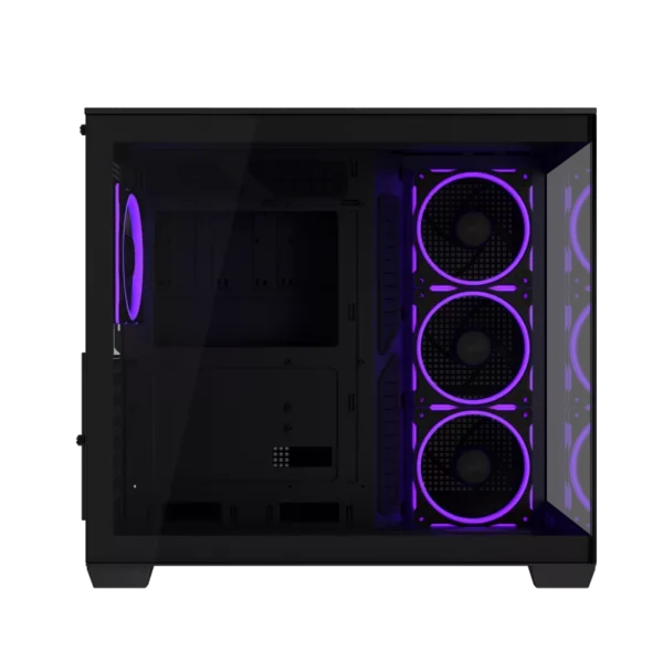 ASUS A32 PLUS 270-Degree Panoramic Glass Mid-Tower Black - A32 PLUS TG ARGB BLACK