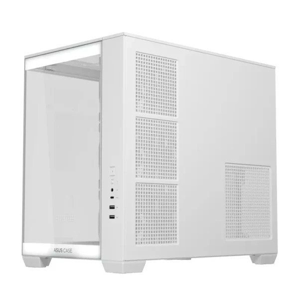 ASUS A32 PLUS 270-Degree Panoramic Glass Mid-Tower White - A32 PLUS TG ARGB WHITE