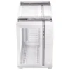 ASUS TUF Gaming GT502 Dual-Chamber Tempered Glass Mid-Tower White - GT502 TUF GAMING CASE WHT TG