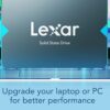 Lexar NQ100 256GB 2.5 Inch SATA III SSD Up to 550MB/s Read Shock Vibration Resistant - LNQ100X256G-RNNNG