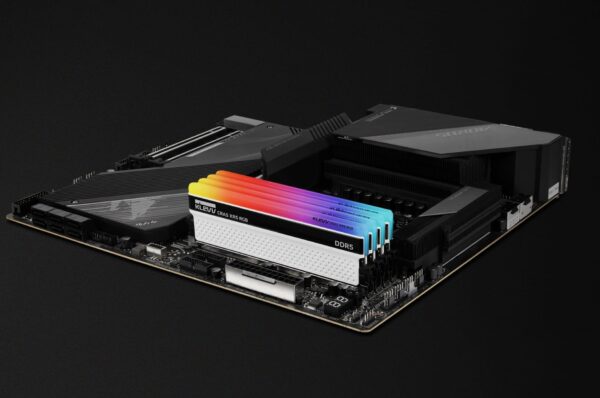 Klevv Cras XR5 RGB DDR5 32GB (16GBx2) 6000MT/s Desktop Memory - KD5AGUA80-60E400S