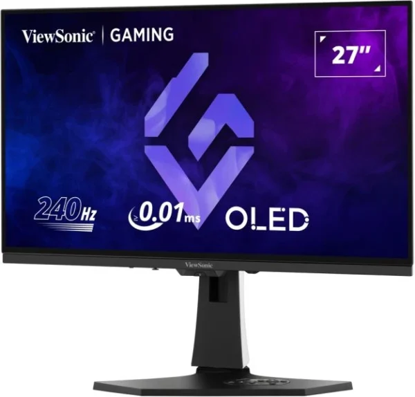 ViewSonic 27" QHD OLED 240Hz  Black Gaming Monitor - XG272-2K-OLED