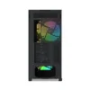 SAMA Z60 Walnut Wood Wide-Body Mid-Tower with 4 ARGB 140 mm Fans Black - Z60-BKAWA4X1-GL