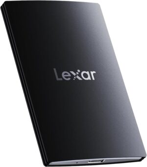 Lexar SL500 4TB Portable SSD USB 3.2 Gen 2x2 Up to 2000MB/s Read 1800MB/s Write IP54 Aluminum - LSL500X004T-RNBNG