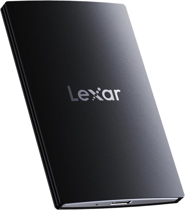 Lexar SL500 4TB Portable SSD USB 3.2 Gen 2x2 Up to 2000MB/s Read 1800MB/s Write IP54 Aluminum - LSL500X004T-RNBNG