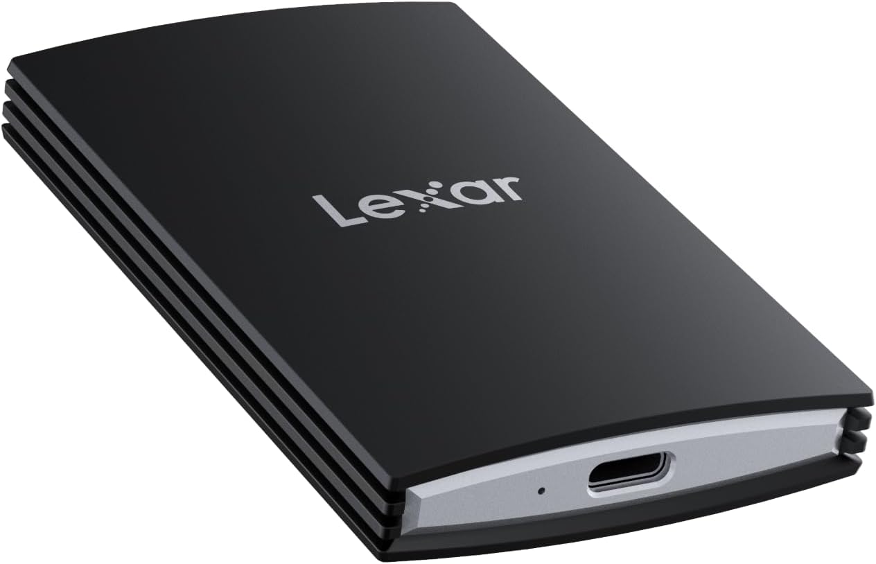 Lexar ARMOR 700 2TB Portable SSD USB 3.2 Gen 2×2 2000MB/s Read Write IP66 Rugged 3m Drop Resist...