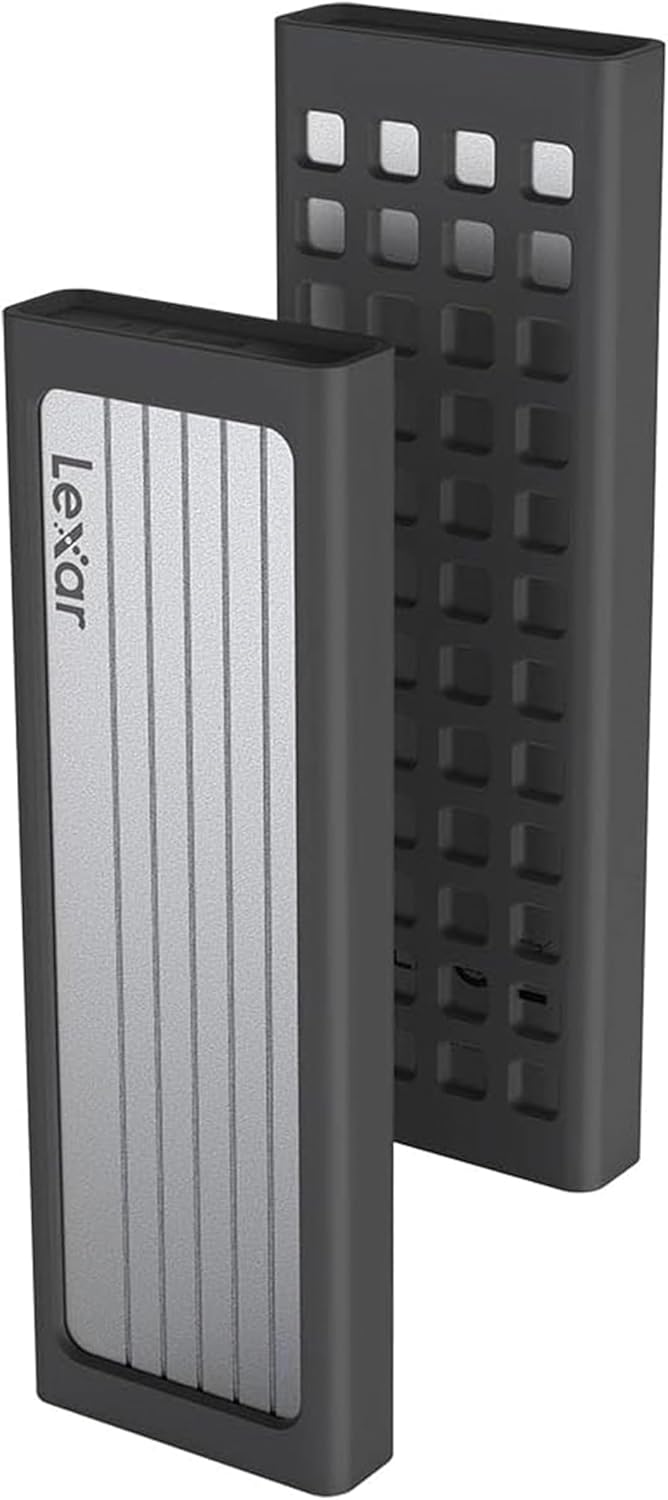 Lexar E6P Portable SSD 1TB USB 3.2 Gen 2 1050MB/s Read 1000MB/s Write – LPAE06N001T-RNBNG...