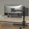 Brateck LDT66 Single Articulating Monitor Mount 17-32 inch Clamp/Grommet - Brateck-LDT66-C012