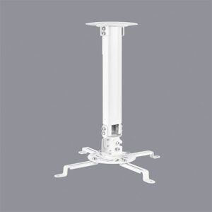 Brateck PRB-18S Universal Ceiling Projector Mount up to 13.5kg Height Adjustable White - Brateck-PRB-18S White