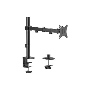 Brateck LDT66 Single Articulating Monitor Mount 17-32 inch Clamp/Grommet - Brateck-LDT66-C012