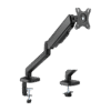 Brateck LDT46 Single Spring-Assisted Mechanical Monitor Arm 17-32 Inch up to 9kg - Brateck-LDT46-C012E