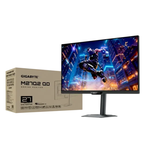 GIGABYTE M27Q2 QD 27-inch QHD 210Hz 1ms SS IPS Quantum Dot Gaming Monitor - GP-M27Q2-AP