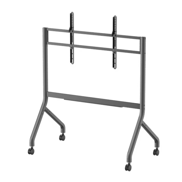 67f5d8848d2f90d4d416af8f Brateck TTF19 SlimLift Heavy-Duty Mobile TV Cart up to 110 Inch 120kg Gunmetal Grey - Brateck-TTF19-612FW