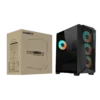 GIGABYTE C301 GLASS V2 Tempered Glass Mid-Tower Black - GP-C301G-V2