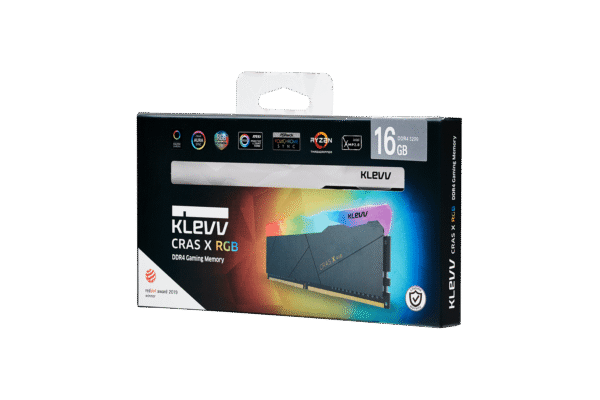 7 Klevv Cras X 16GB DDR4-3200 RGB Gaming Memory 16GB - KD4AGU880-32A160W