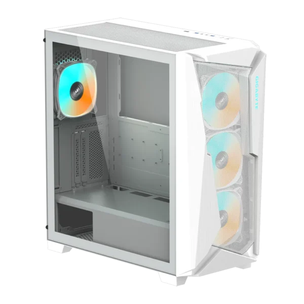 GIGABYTE C301 GLASS V2 Tempered Glass Mid-Tower White - GP-C301GW-V2